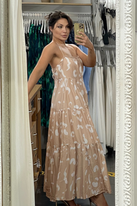 Dune Maxi Dress - Beige