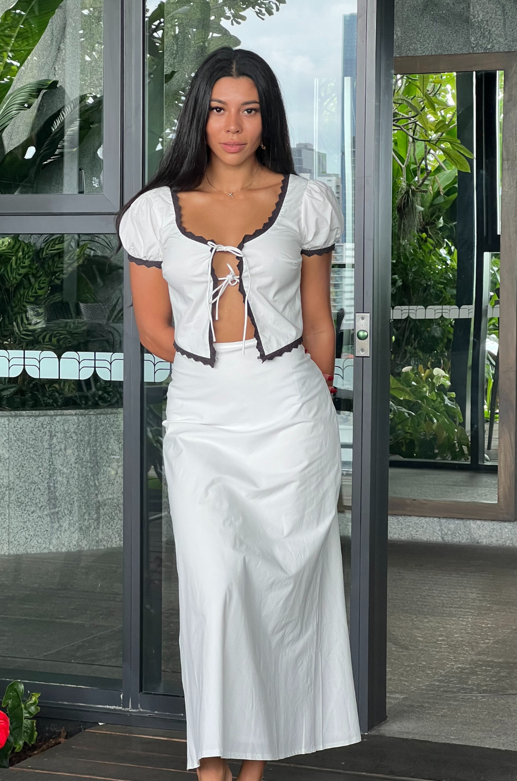 Layla Skirt - White