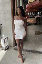 Load image into Gallery viewer, Georgia Mini Dress - White
